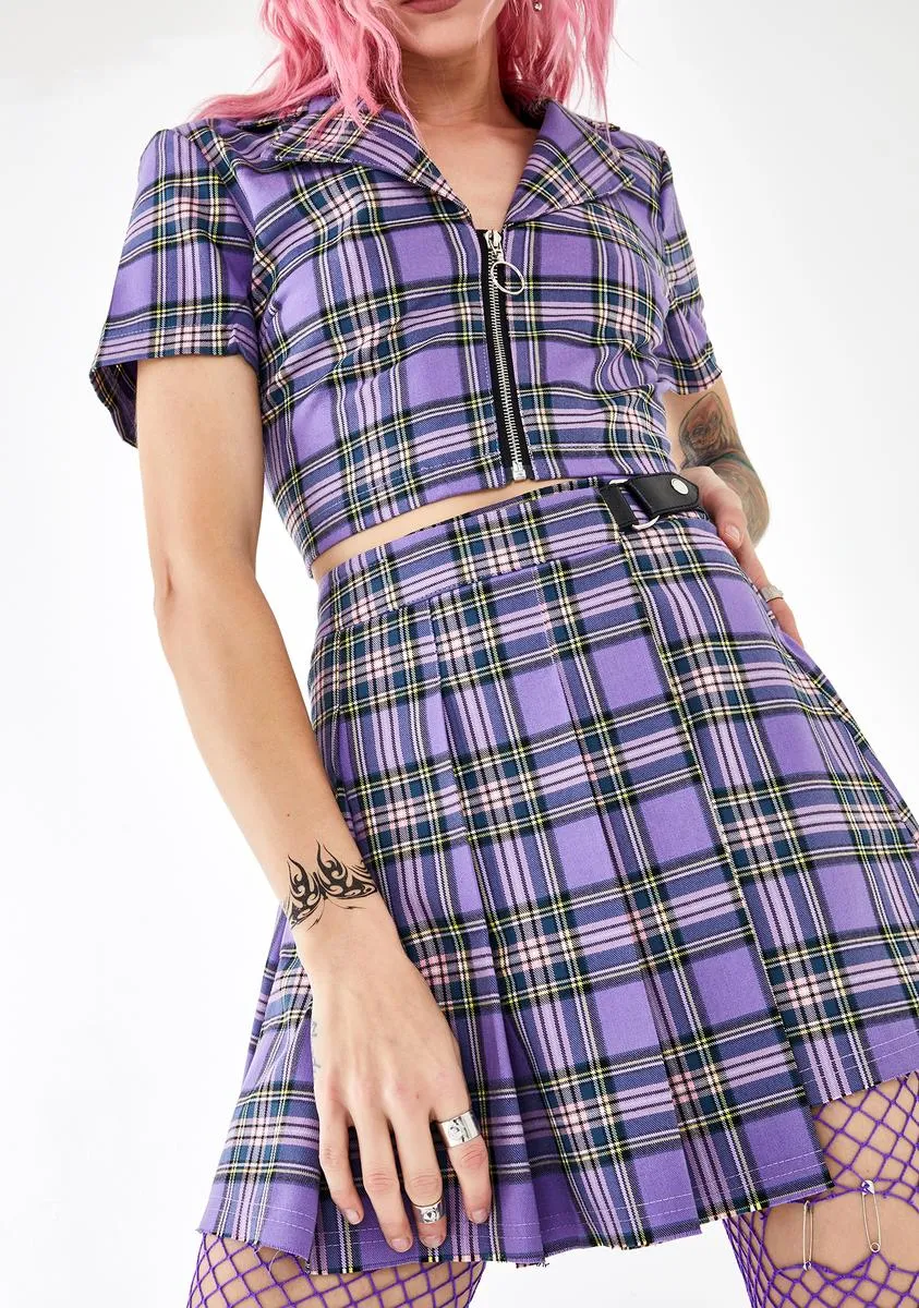 Attitude Problems Mini Skirt sold by Dolls Kill