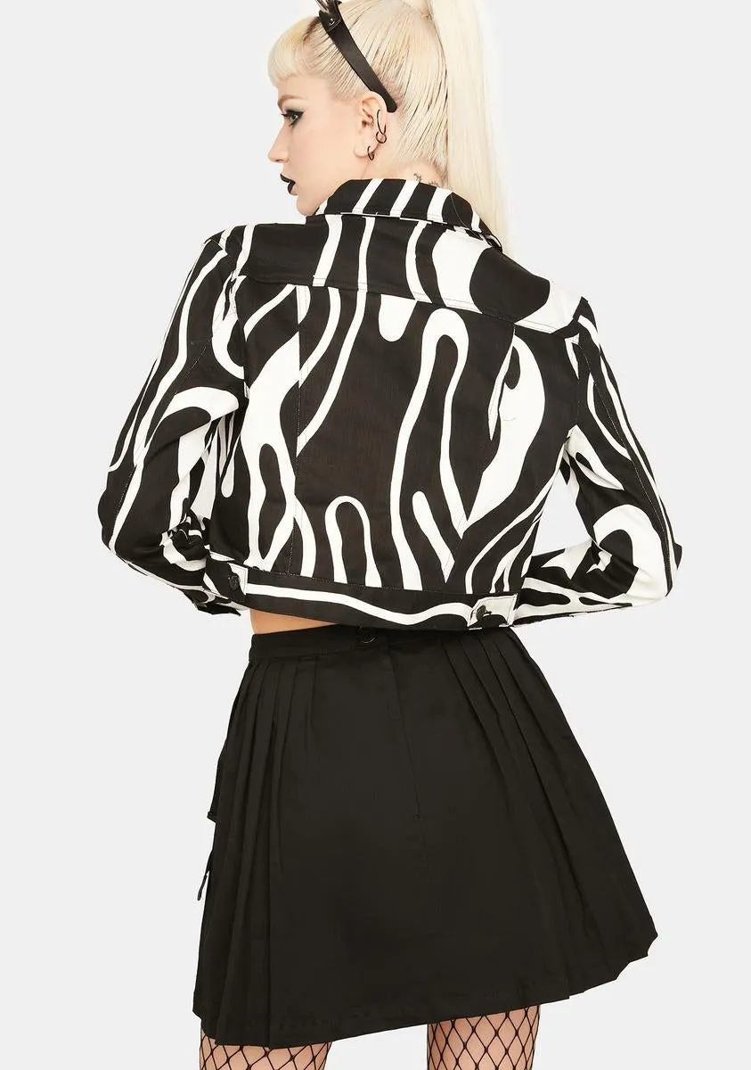 Goth Buckle Mini Skirt sold by Dolls Kill product image thumbnail 4