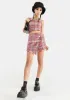 Jester Red Itala Crop Top sold by Dolls Kill