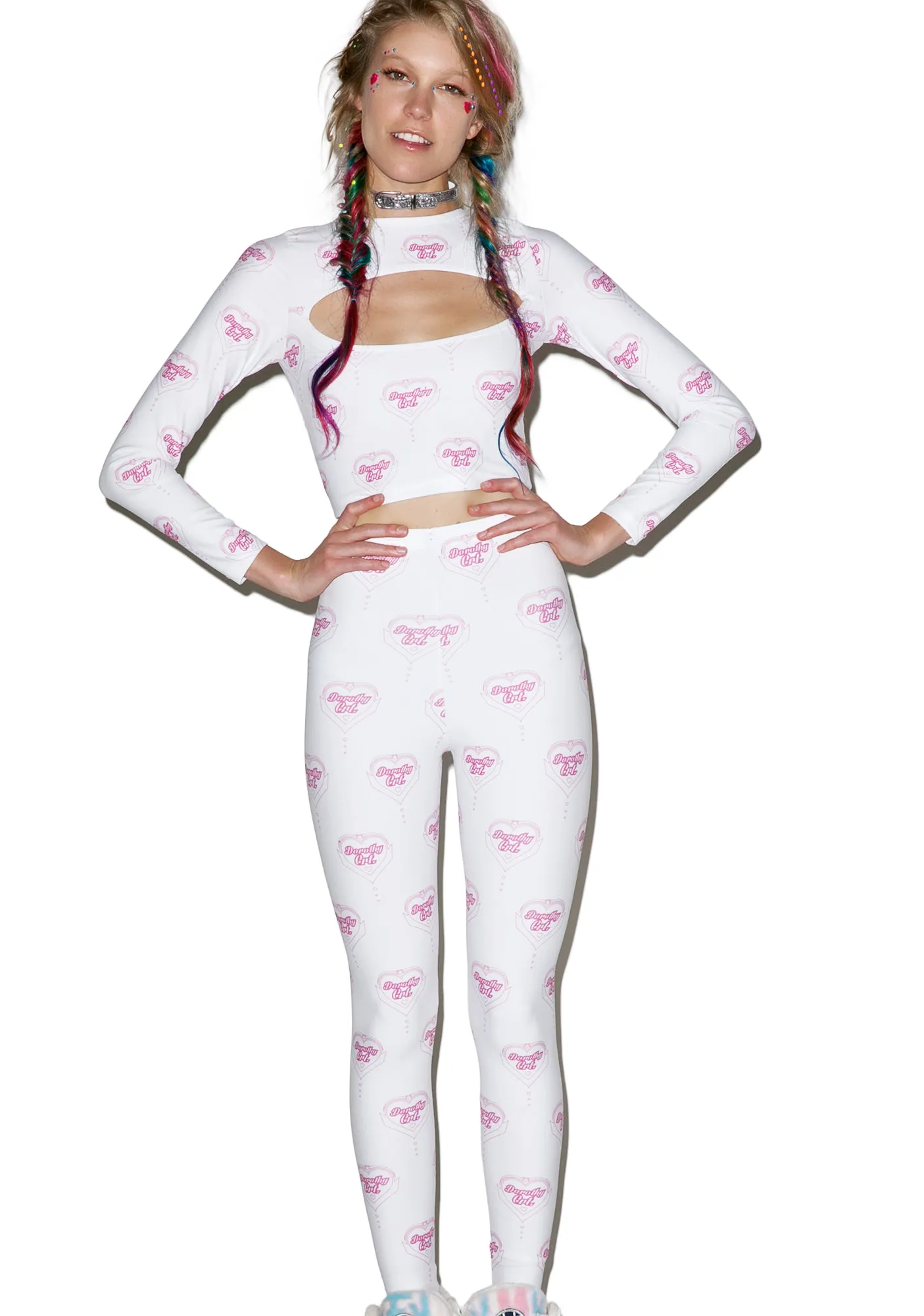 Just Chill Out Tie Dye Crop Top sold by Dolls Kill product image thumbnail 4