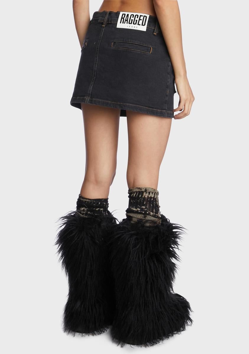 Pocket Denim Mini Skirt sold by Dolls Kill product image thumbnail 4