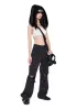 High Rise Wide Leg Skater Denim Jeans sold by Dolls Kill
