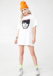 Bad Karma Graphic Tee sold by Dolls Kill