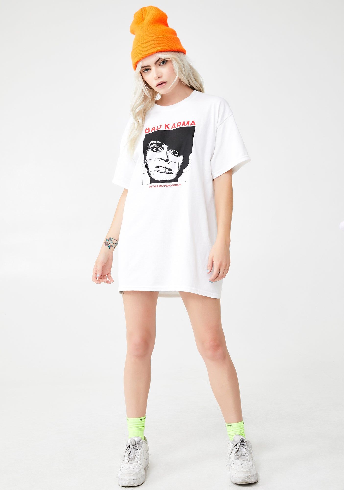Bad Karma Graphic Tee sold by Dolls Kill product image thumbnail 3