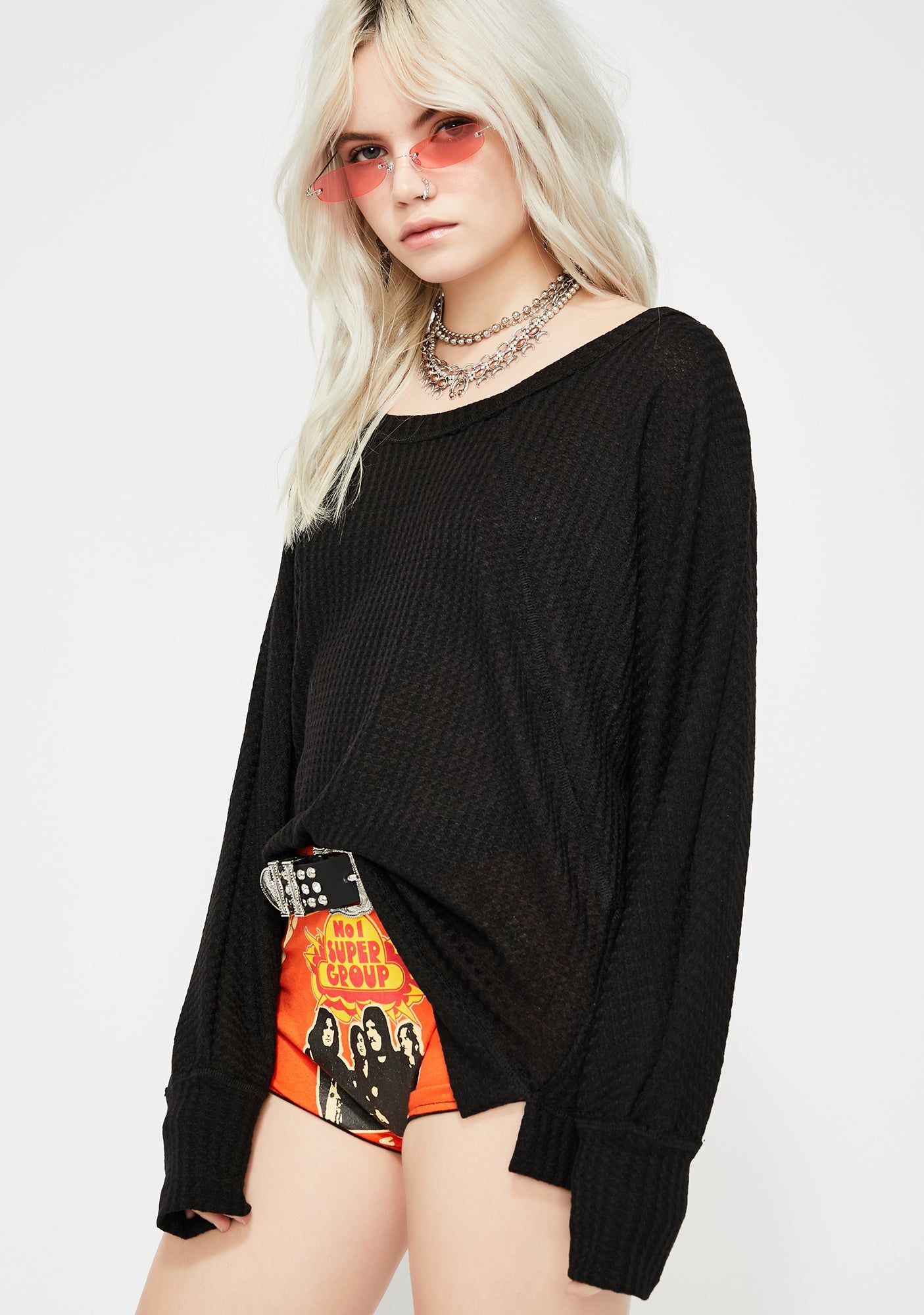 Noir Daydream Dayze Thermal Top sold by Dolls Kill product image thumbnail 2