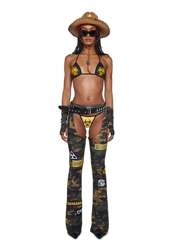 Apocalyptic Cowgirl Costume Set sold by Dolls Kill
