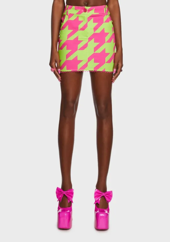 Friendly Fashionista Mini Skirt sold by Dolls Kill