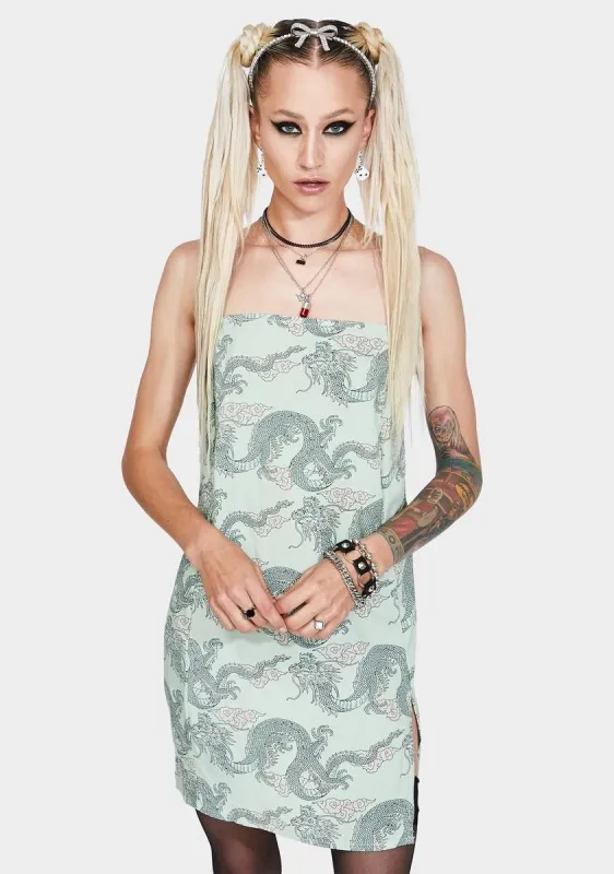 Dragon Datista Mini Dress sold by Dolls Kill