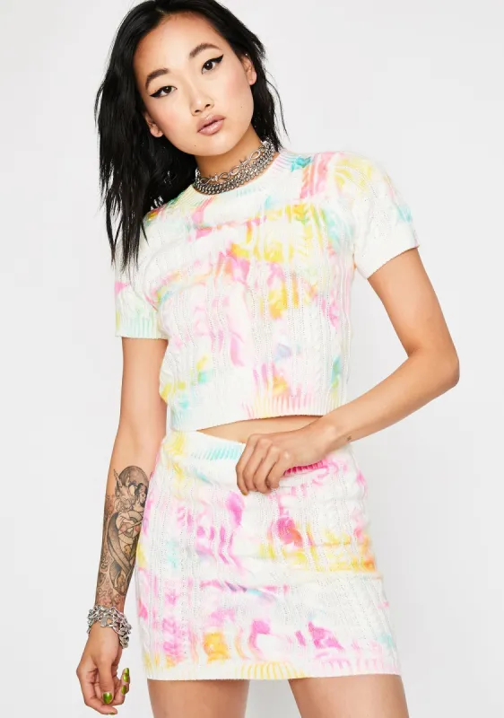 Against The Wall Skirt Set sold by Dolls Kill