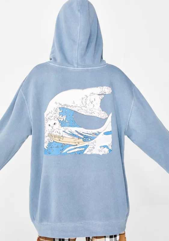 Great Wave Pullover Sweater sold by Dolls Kill