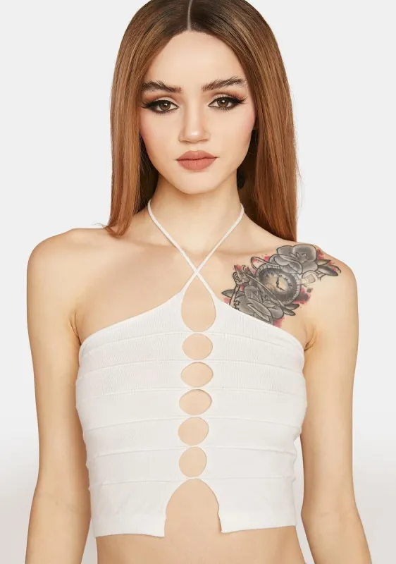 Bliss Just Go With It Crop Top sold by Dolls Kill