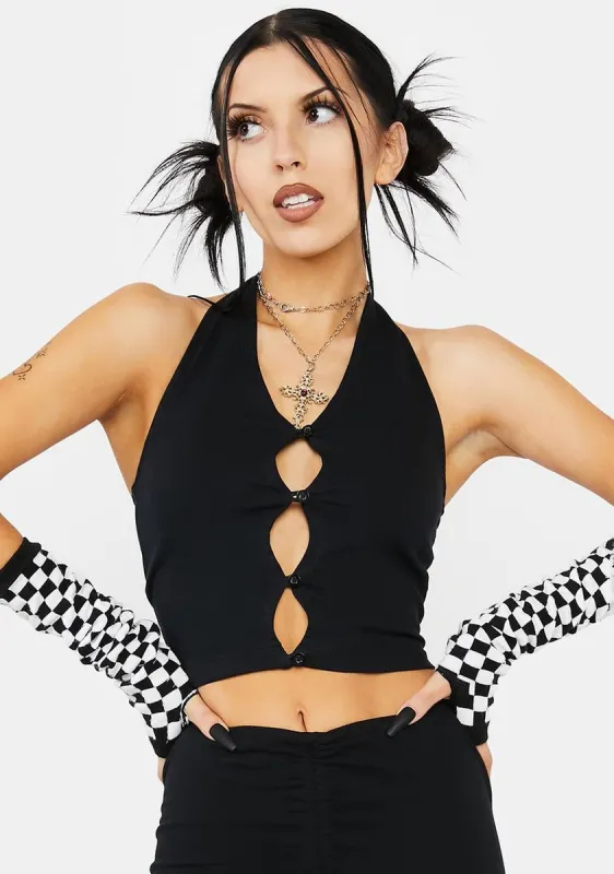 Jarisya Cut-Out Top sold by Dolls Kill
