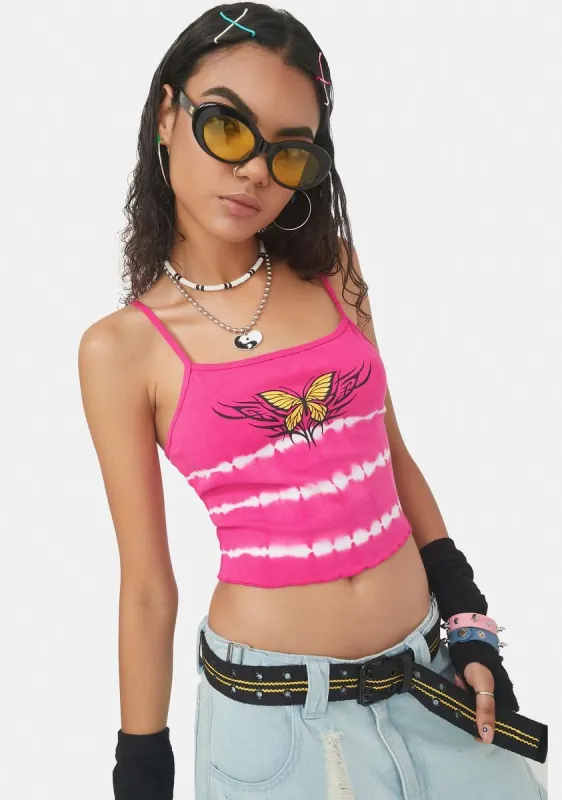 Aerial Ace Butterfly Tank Top sold by Dolls Kill