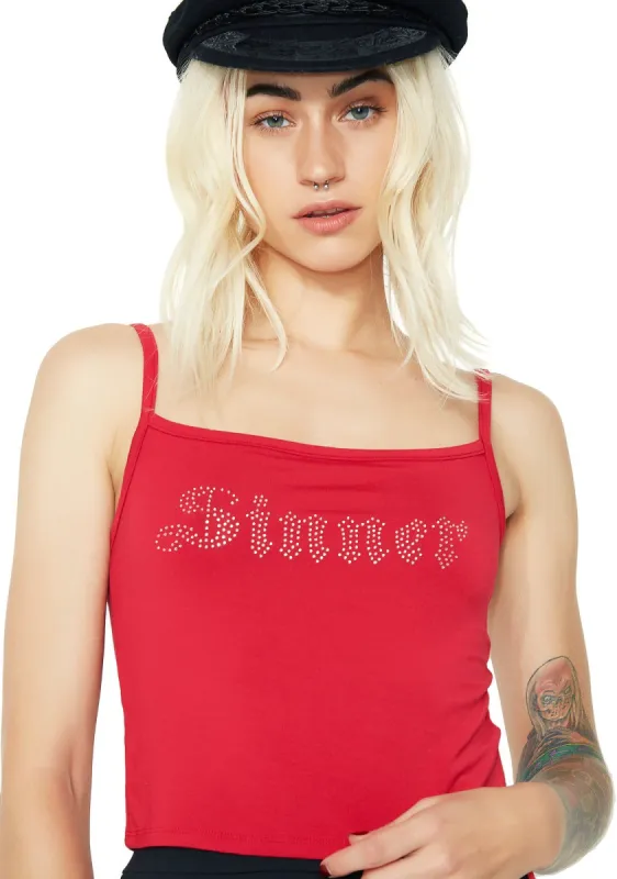 Sinner Cami sold by Dolls Kill