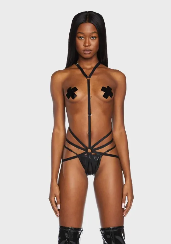 Naughty Plays Bondage Teddy sold by Dolls Kill