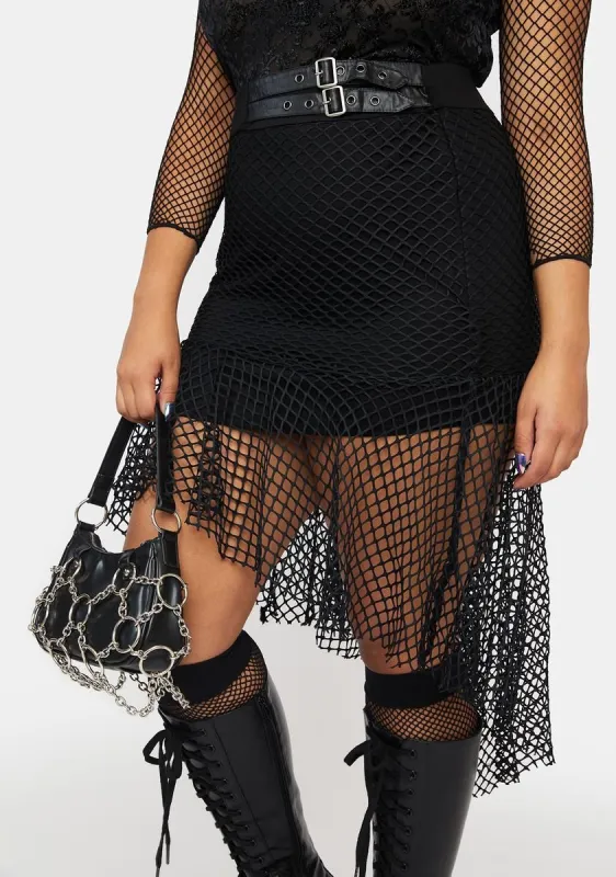 Plus Free Enchanting Fishtail Mini Skirt sold by Dolls Kill