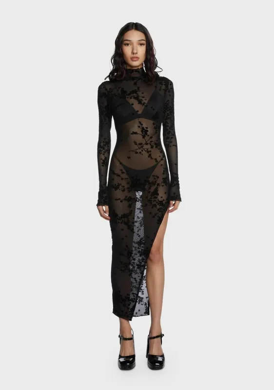 Hot Staredown Maxi Dress sold by Dolls Kill