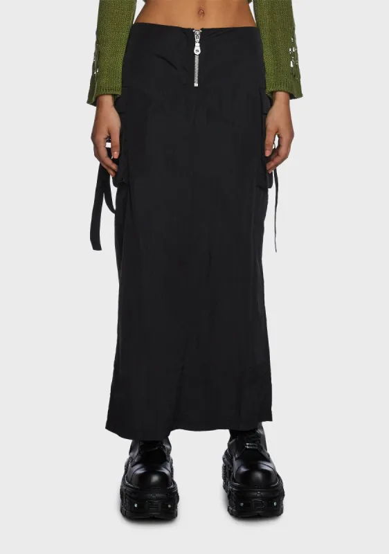 Aura Parachute Skirt sold by Dolls Kill