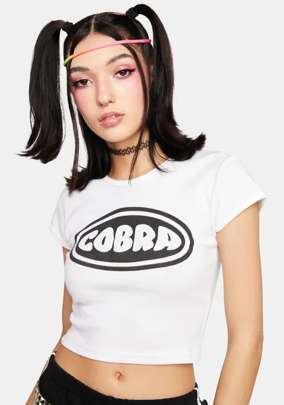 Cropped Bubble Tee sold by Dolls Kill