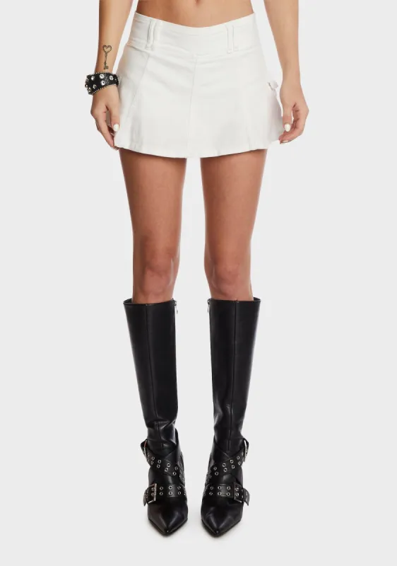 Batting Lashes Mini Skirt sold by Dolls Kill