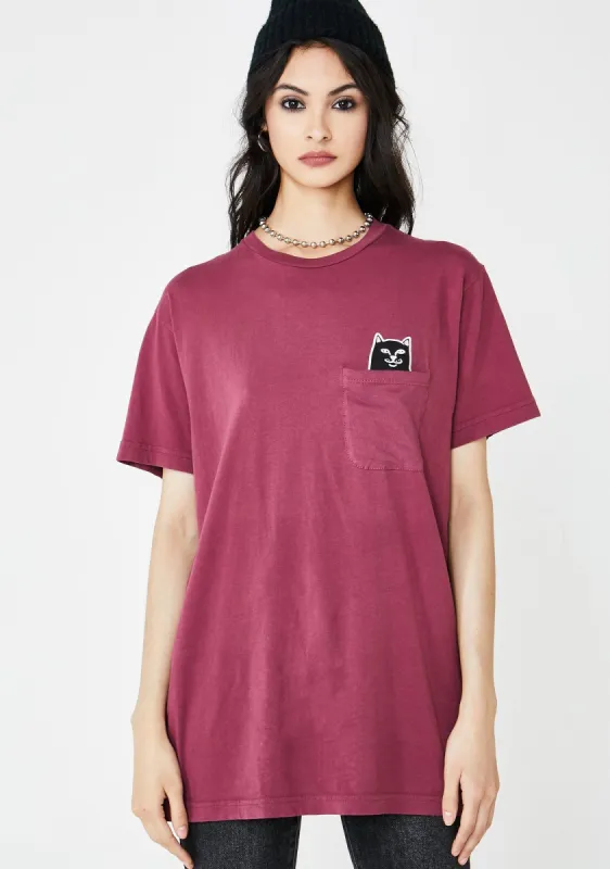 Wine Lord Nermal Pocket Tee sold by Dolls Kill