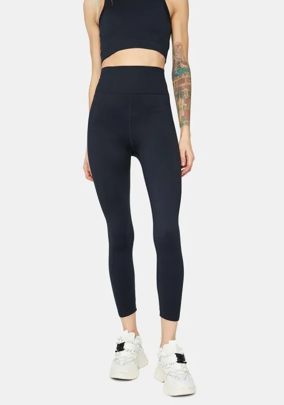 Eyes On The Prize High Waist Leggings sold by Dolls Kill
