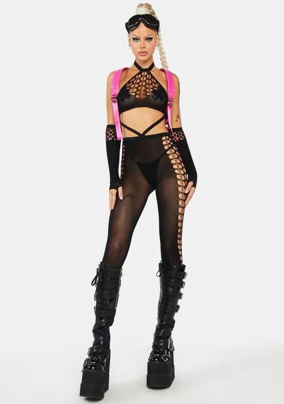 Hot Conquest Body Stocking sold by Dolls Kill