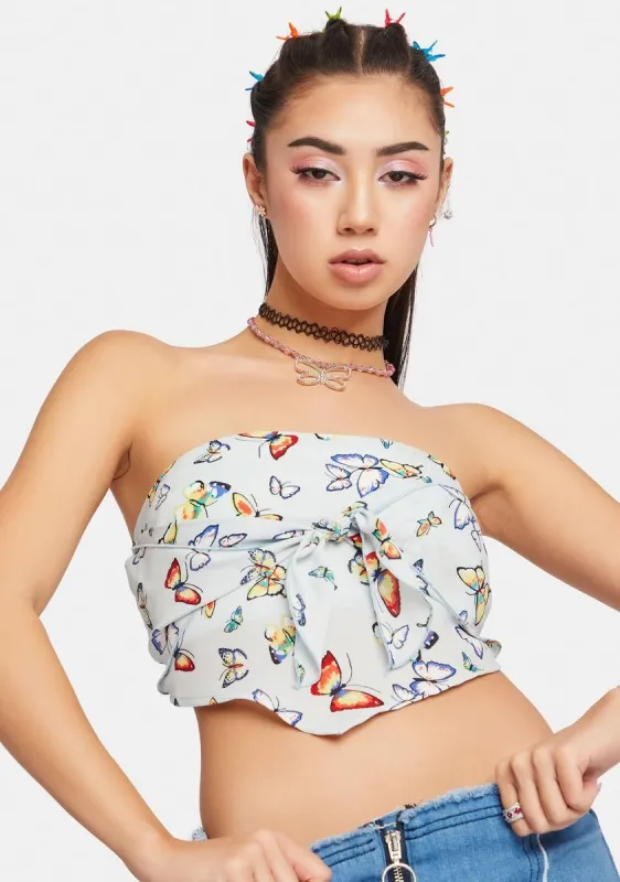 Let's Wing It Tube Top sold by Dolls Kill
