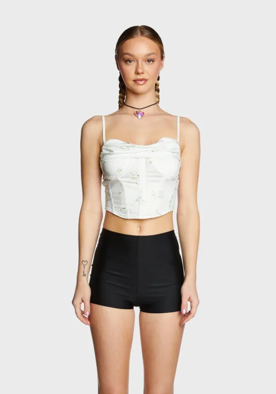 Make it Count Corset Top sold by Dolls Kill
