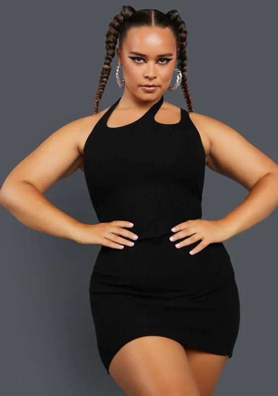 Plus Unfinished Business Mini Dress sold by Dolls Kill