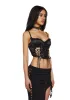 Lovers Lane Corset Top-Black sold by Dolls Kill