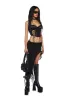 Lovers Lane Corset Top-Black sold by Dolls Kill