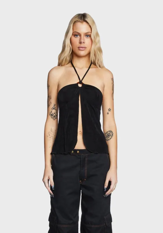 Janar Butterfly Top sold by Dolls Kill