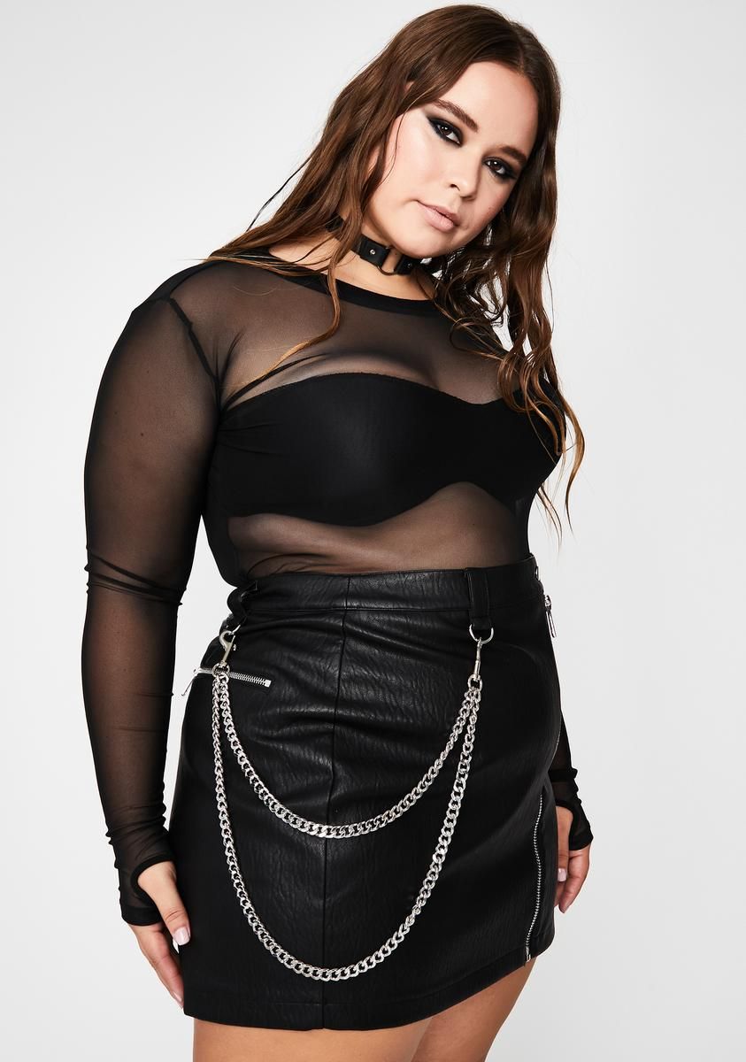 Total Manic Mindset Mini Skirt sold by Dolls Kill product image thumbnail 2