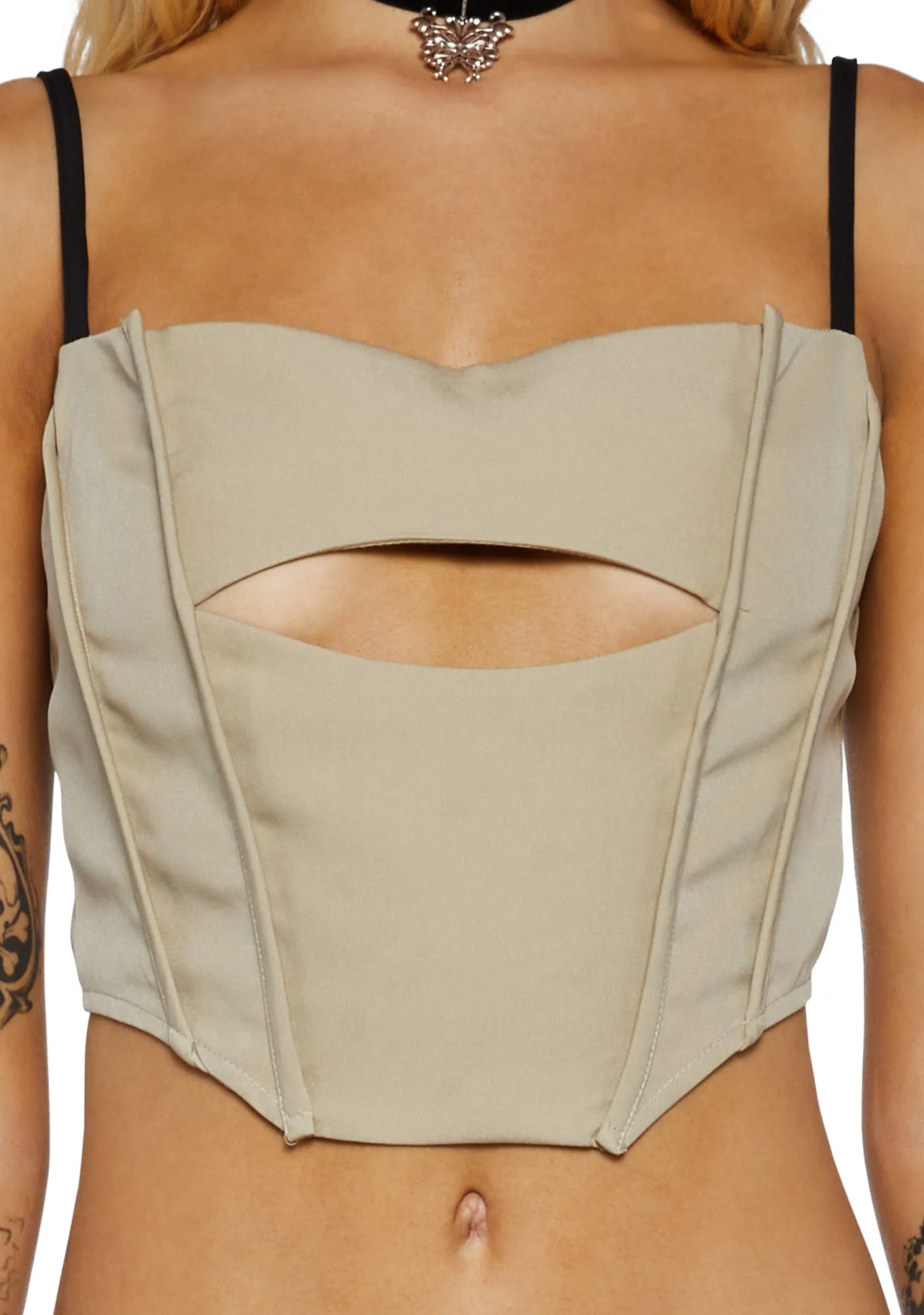 Flirty Encounters Corset Top sold by Dolls Kill product image thumbnail 5