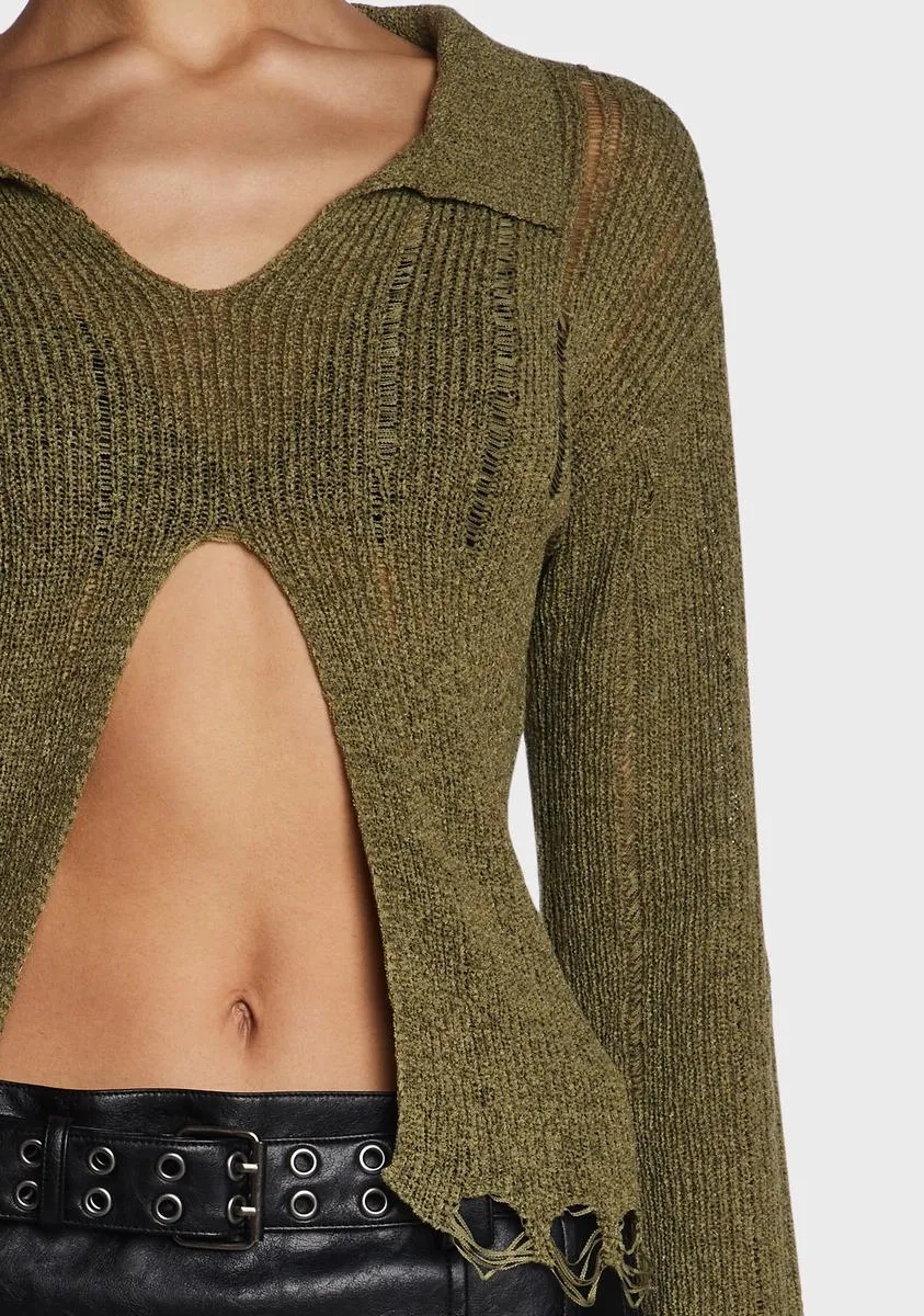 Leelie Knit Top sold by Dolls Kill product image thumbnail 2