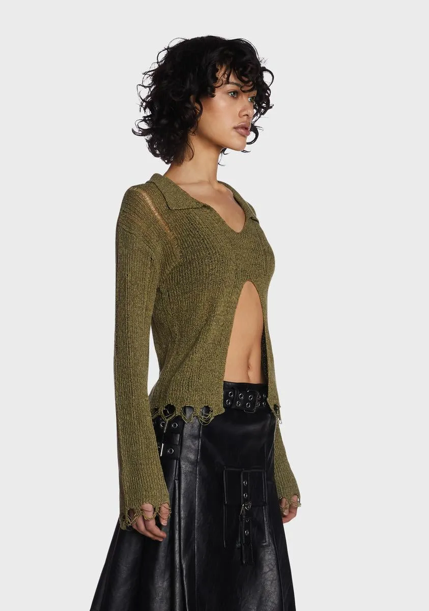 Leelie Knit Top sold by Dolls Kill product image thumbnail 3