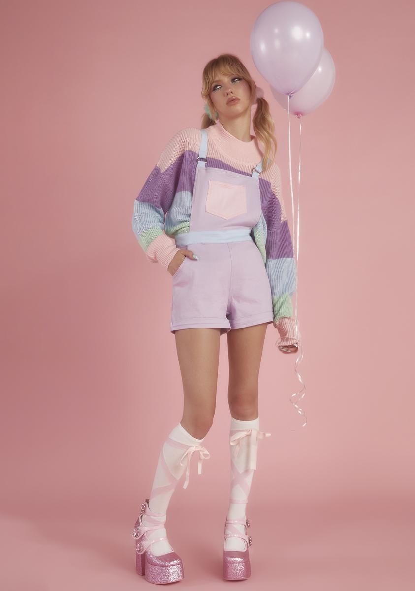 Fool For You Short Overalls sold by Dolls Kill product image thumbnail 3