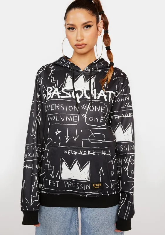 Basquiat Collection Hoodie sold by Dolls Kill