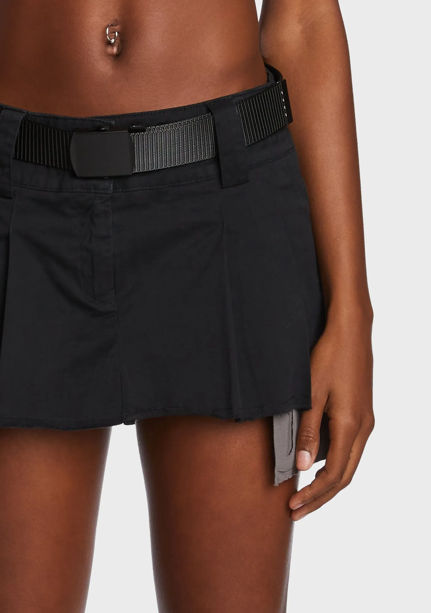 Viral Attitude Pleated Mini Skirt sold by Dolls Kill product image thumbnail 2