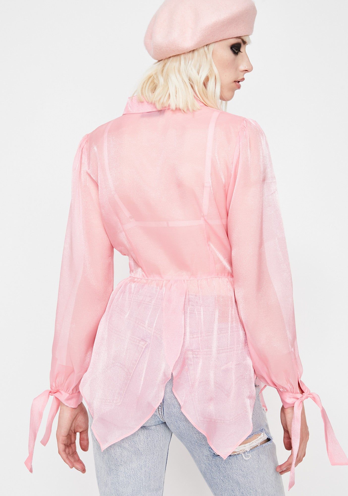 It Girl Organza Top sold by Dolls Kill product image thumbnail 4