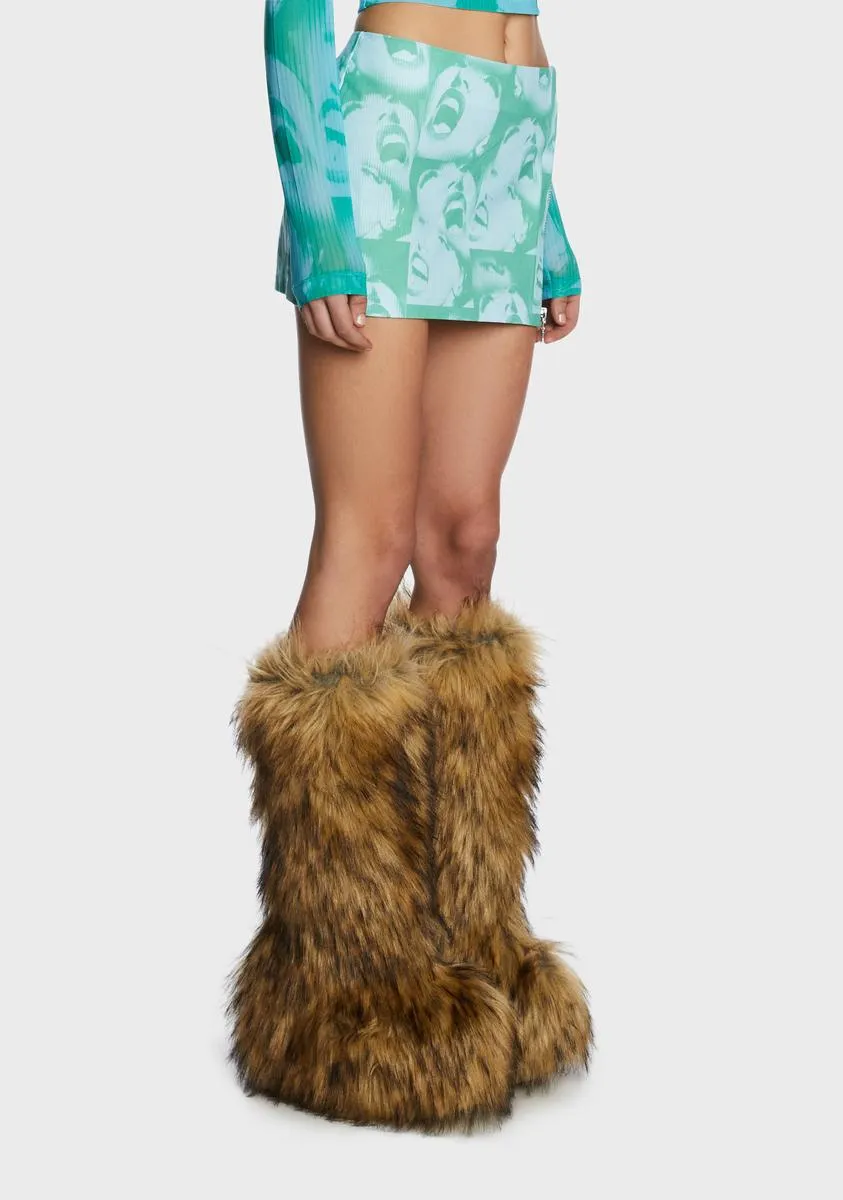 Holla Mini Skirt sold by Dolls Kill product image thumbnail 3