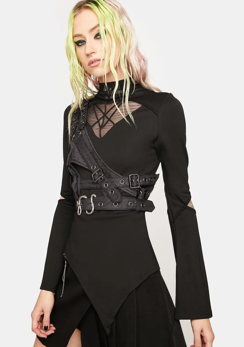 Goth Long Sleeve Tee sold by Dolls Kill product image thumbnail 2
