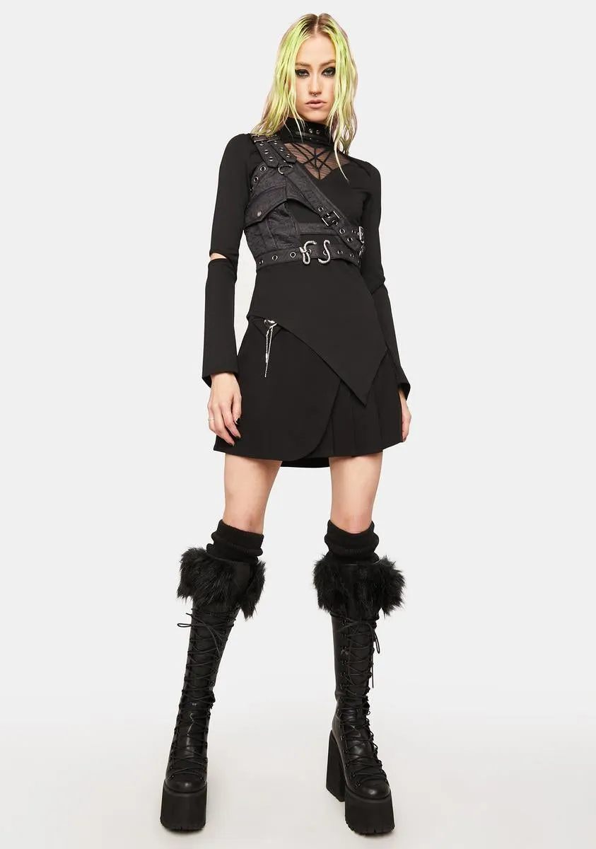 Goth Long Sleeve Tee sold by Dolls Kill product image thumbnail 3