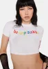 Be My Daddy Crop Tee sold by Dolls Kill