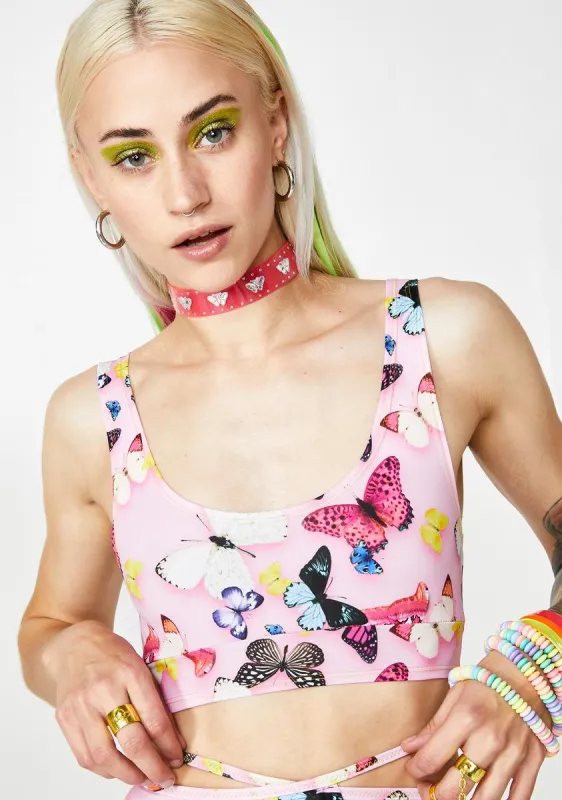 Butterfly Tank Top sold by Dolls Kill
