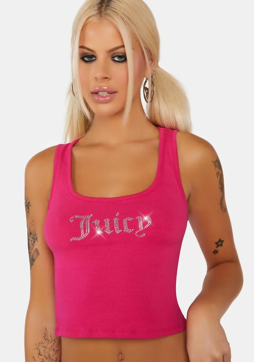 Free Love Small Bling Tank Top sold by Dolls Kill
