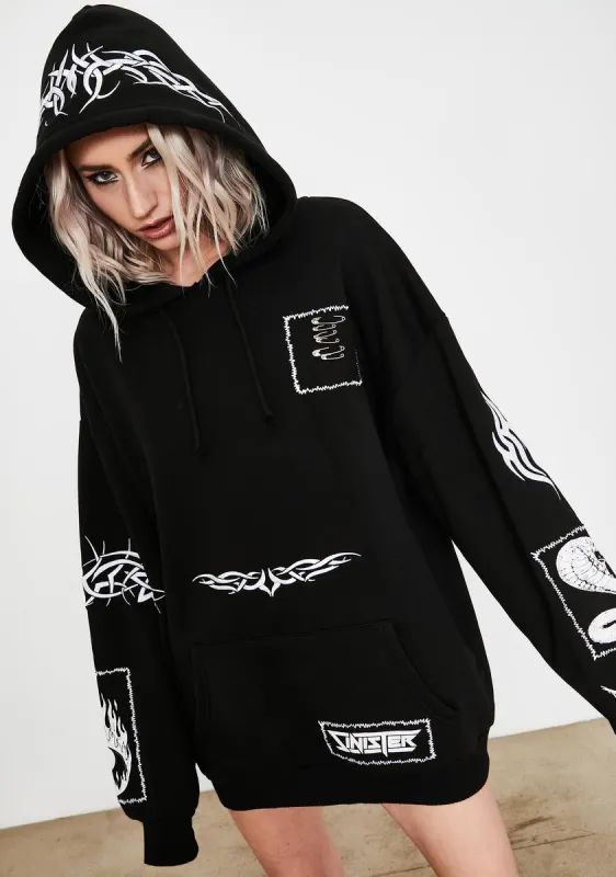 Laid To Rest Graphic Hoodie sold by Dolls Kill