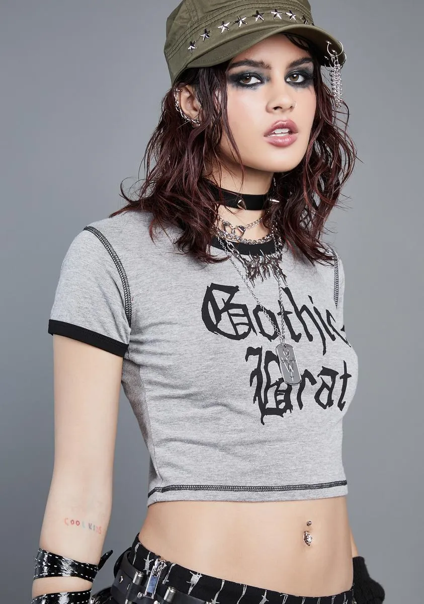 Totally Proud Ringer Tee sold by Dolls Kill product image thumbnail 2