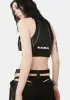 Tactical Zip-Up Vest Top sold by Dolls Kill